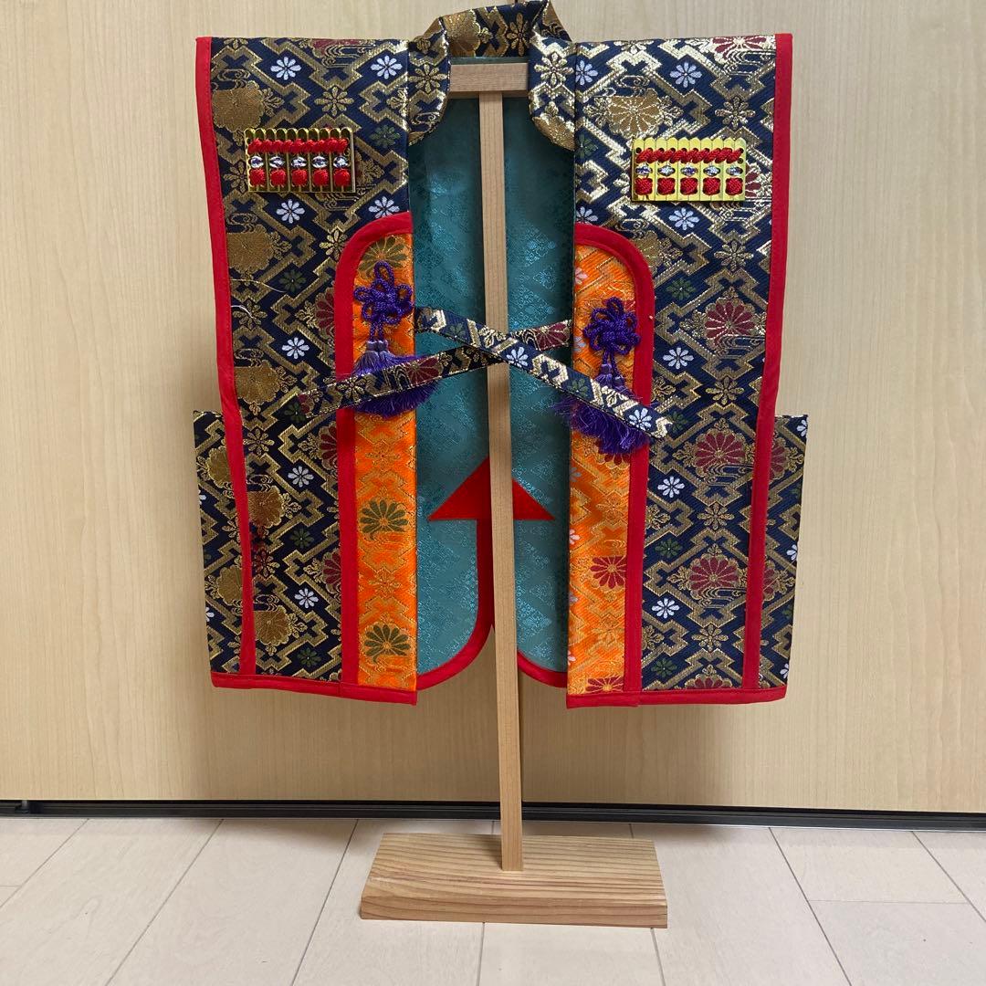 五月節句　烏帽子付き　羽織り