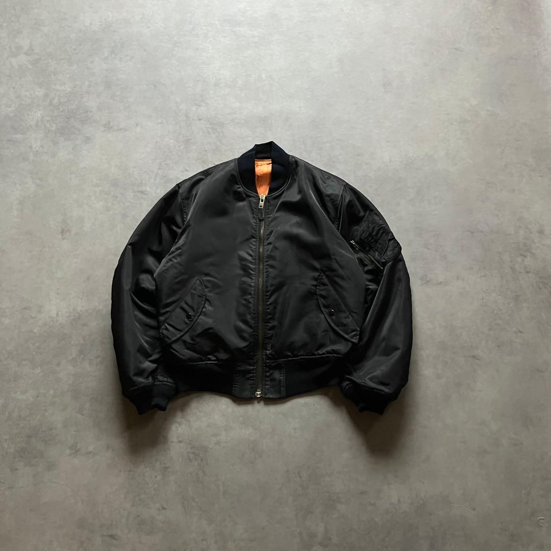 90s vintage MA-1 短丈 フライト ボンバー ジャケット y2k