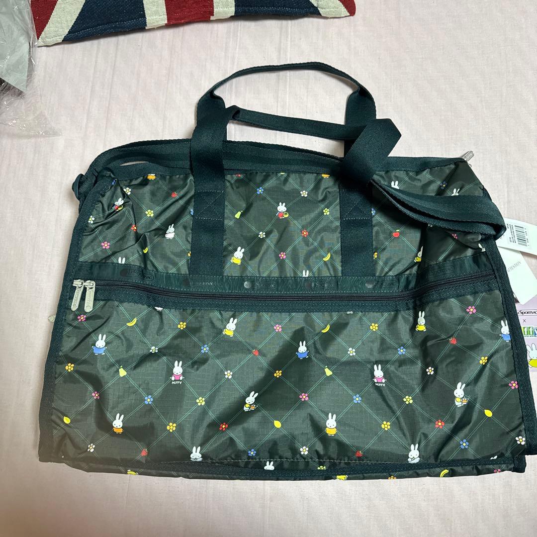新品未使用LeSportsac×Miffy DELUXE LGWEEKENDER