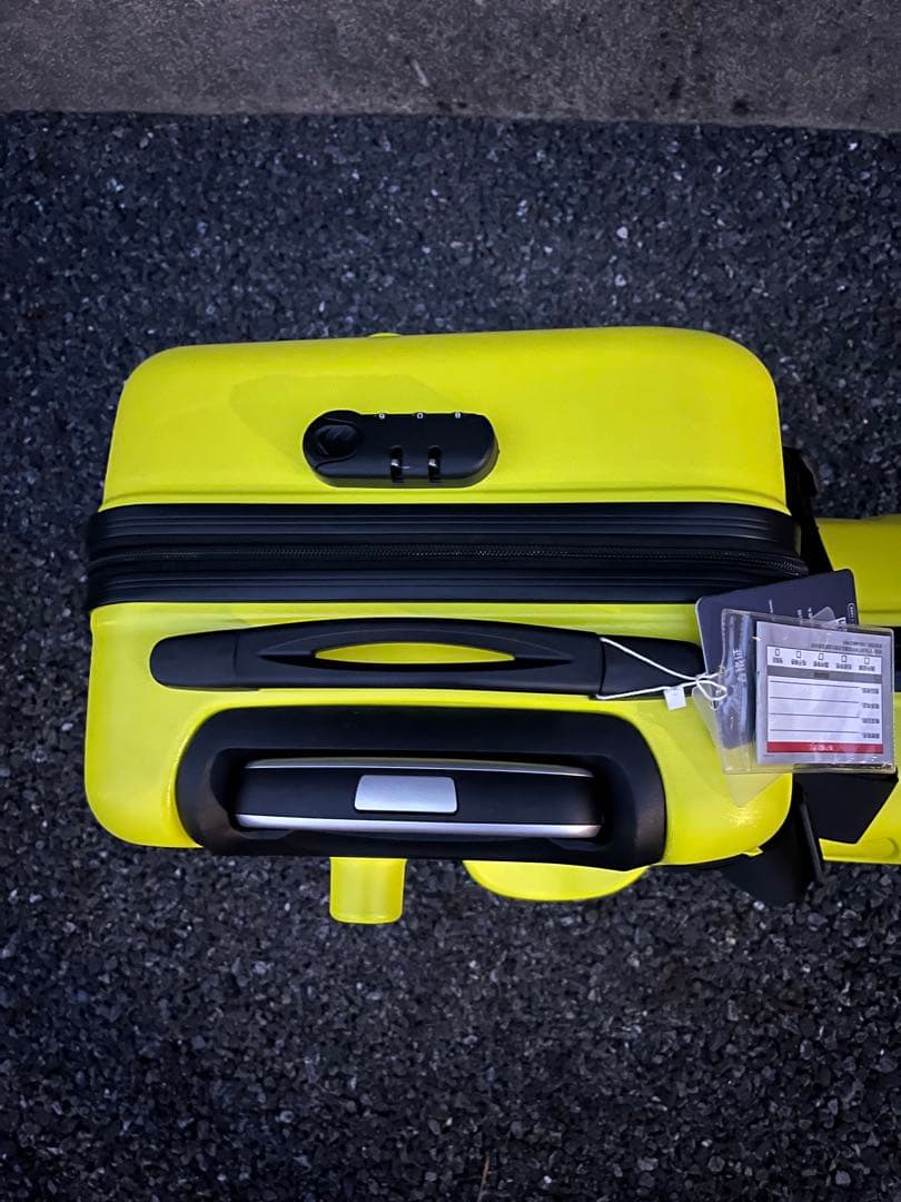 NORICCO ノリッコ 座れるキャリーケース　 イエロー　M