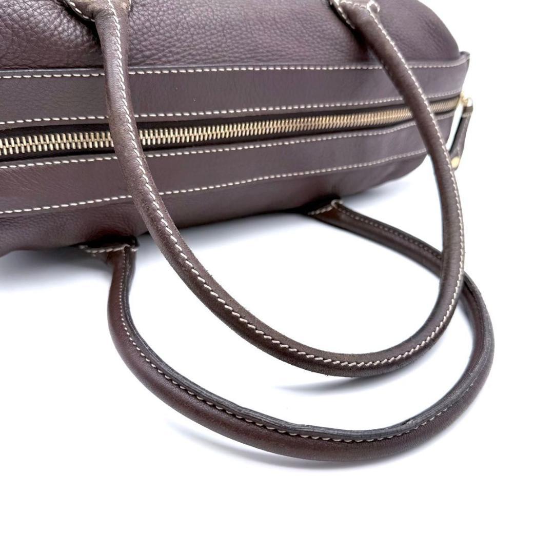 【良品】CELINE トリオンフ刻印　ボストンバッグ　EASTWEST　マカダム