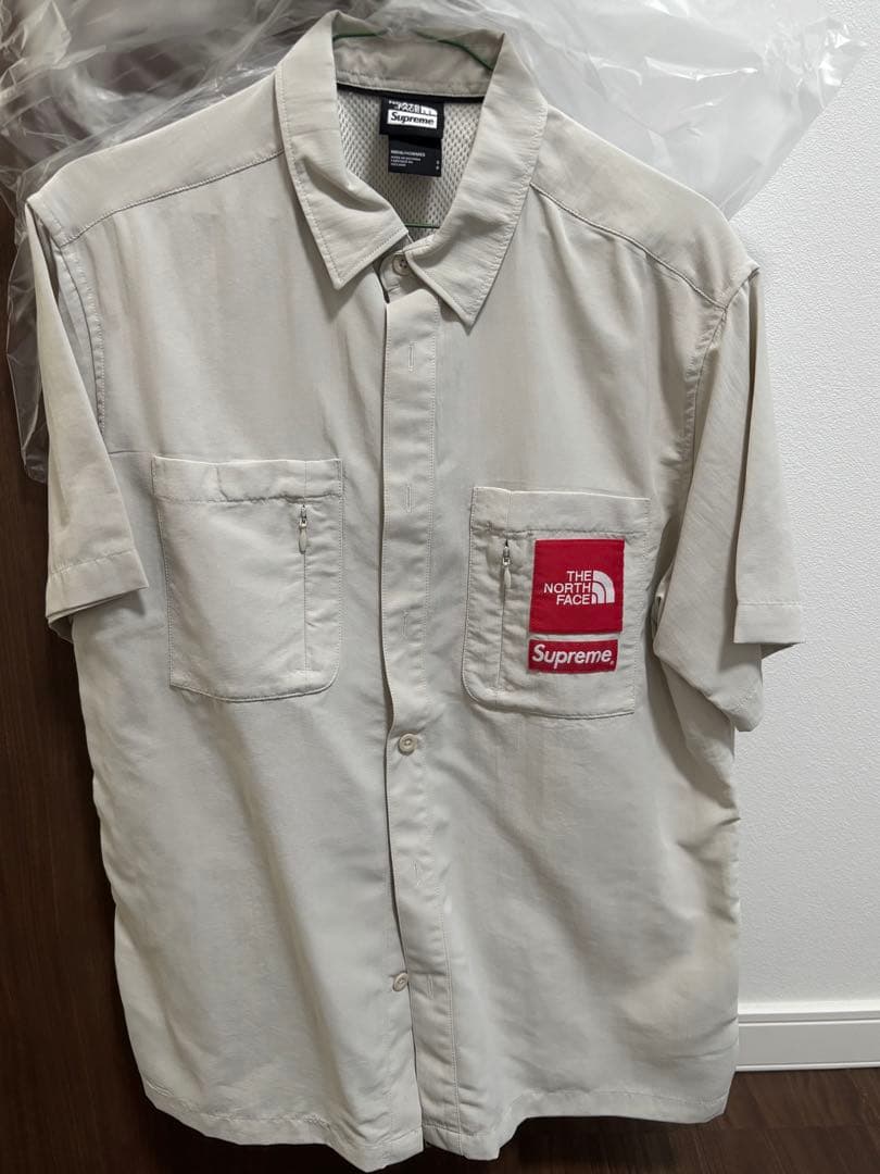 【美品】Supreme North Face Trekking S/SShirt