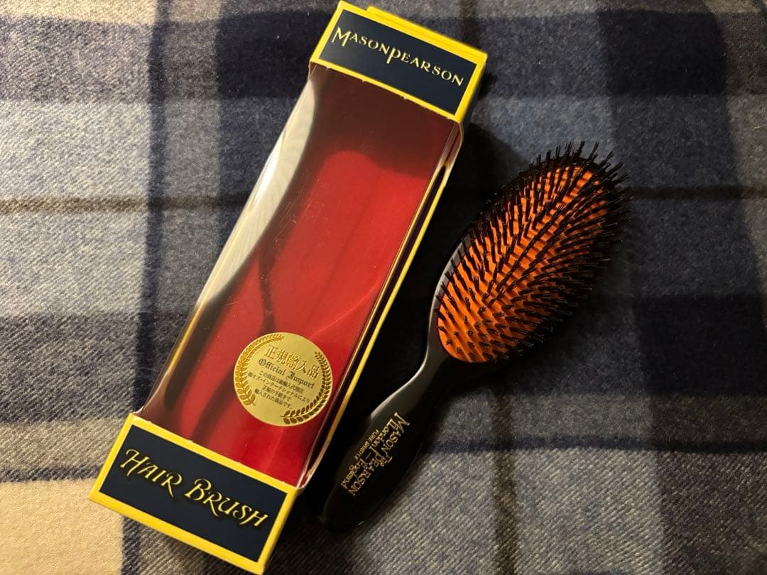 Mason Pearson ポケットブリッスルヘアブラシ