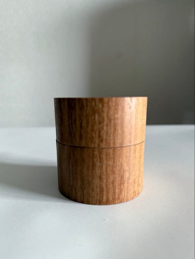 茶道具 本桑 和巾棗 中次 茶器 茶入 内金箔張 薄器 棗 和巾 薄茶器 裏千家