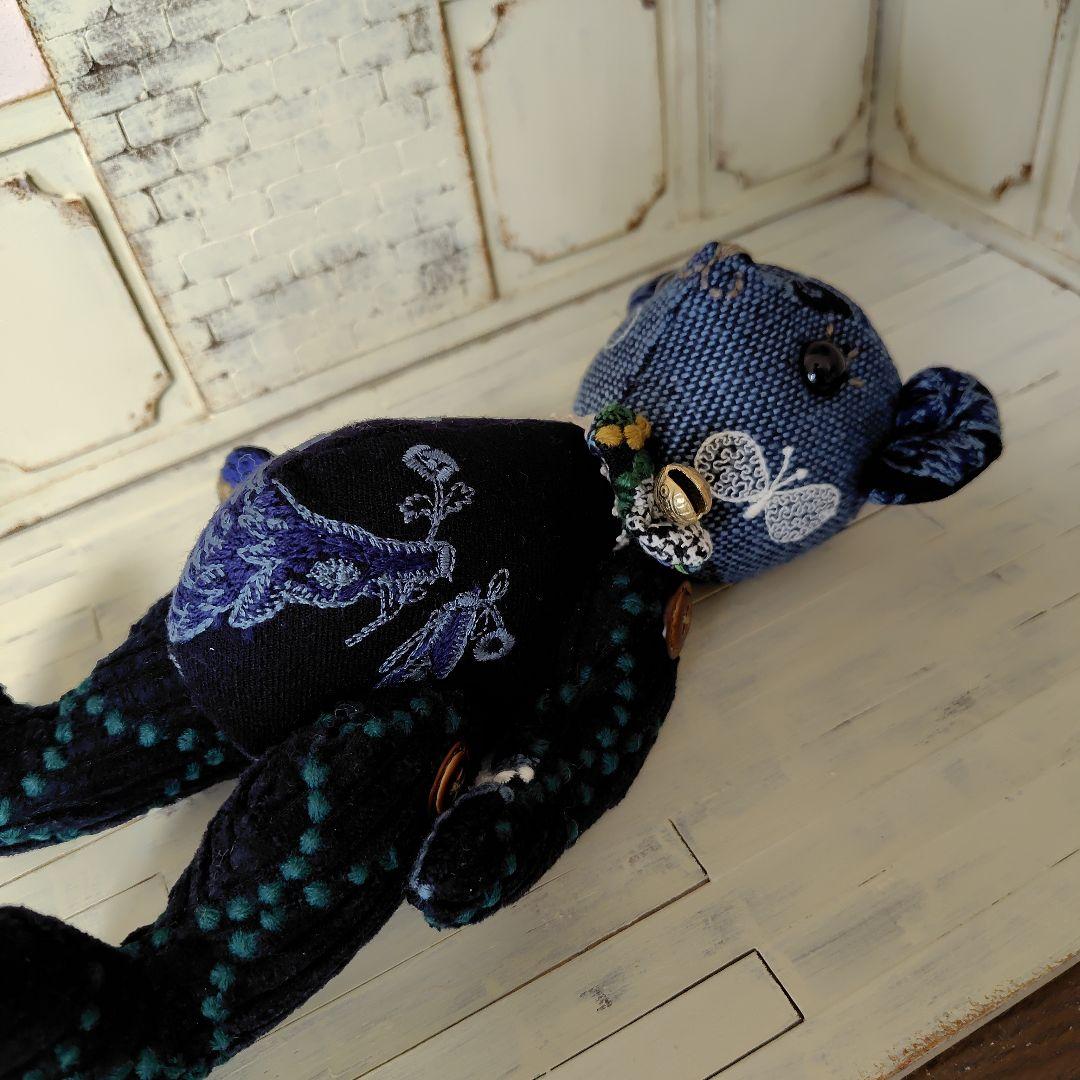 み*☆様 【オークションです】ミナペルホネン＊ハンドメイド＊ぬいぐるみ＊テディベ