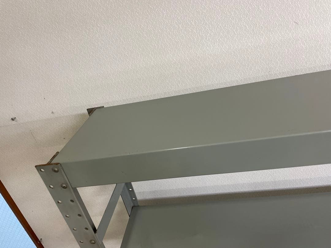 日本ファイリング　工業用スチールシェルフ　業務用 スチール棚　昭和レトロ