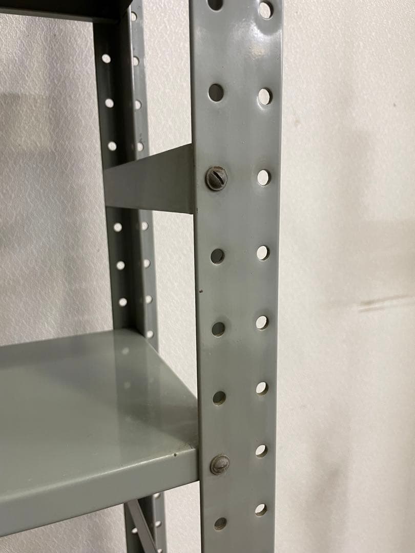 日本ファイリング　工業用スチールシェルフ　業務用 スチール棚　昭和レトロ