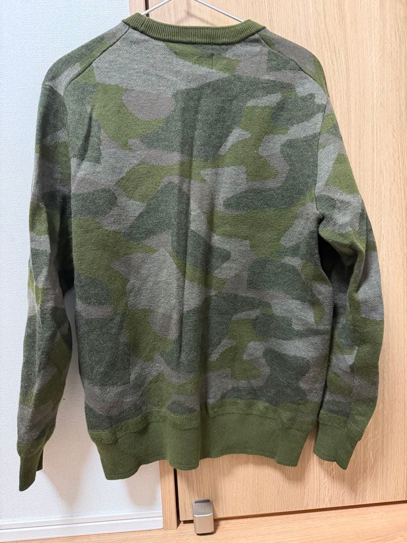 ブリーフィング　迷彩ニット