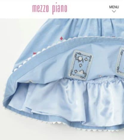 新品 メゾピアノ ワンピース　140　アリス　スペシャルセット