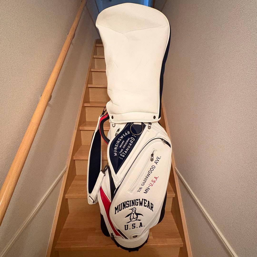 MUNSINGWEAR ゴルフバッグ クラブ12本セット