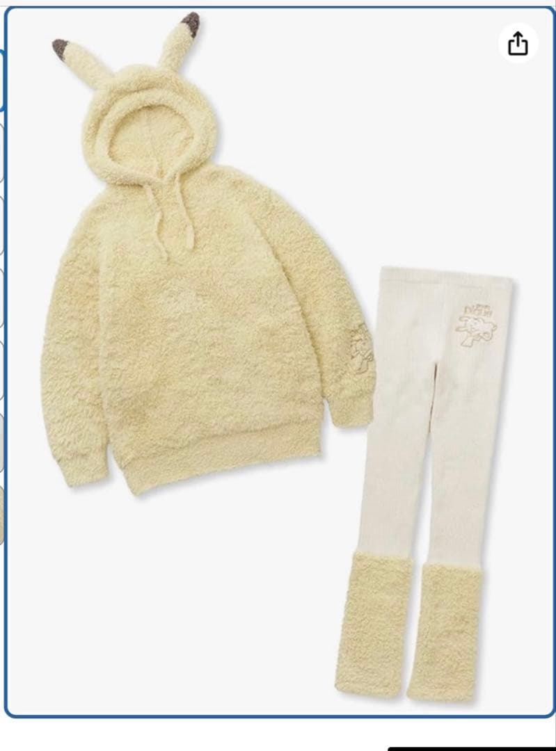 gelato pique ジェラピカチュウフーディ&レギンス