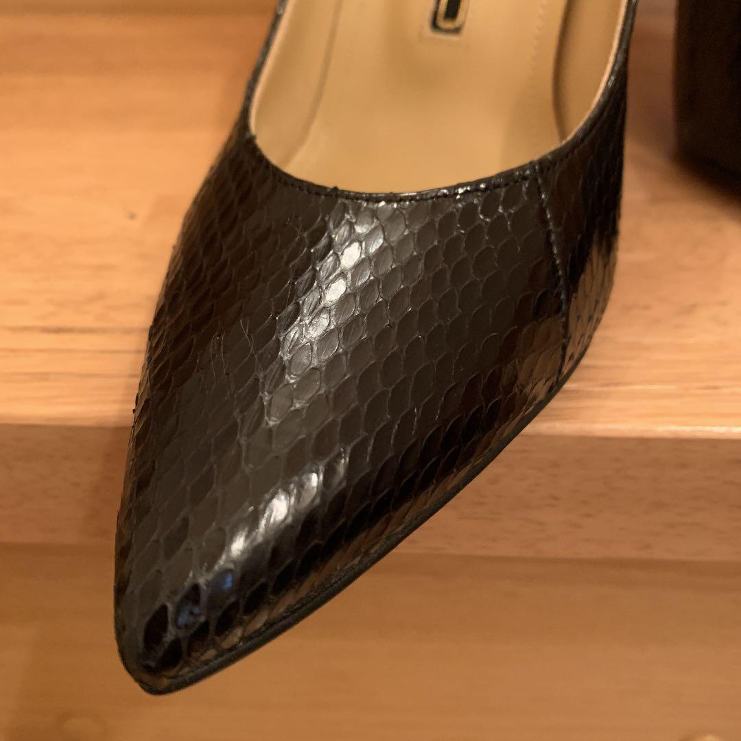 Comex コメックス　パンプス 黒 ブラック