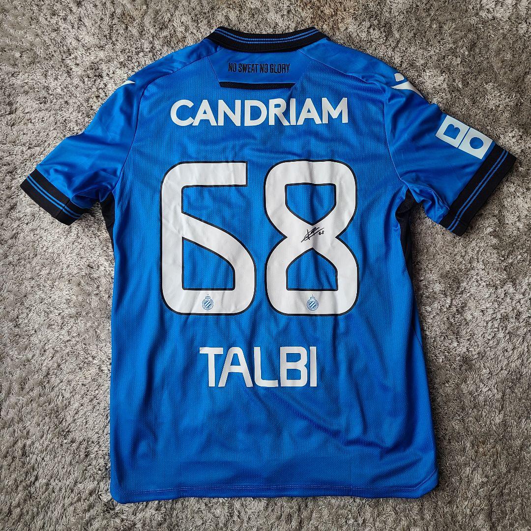 実使用サイン入り ケムズダイン・タルビ クラブ・ブルッヘ