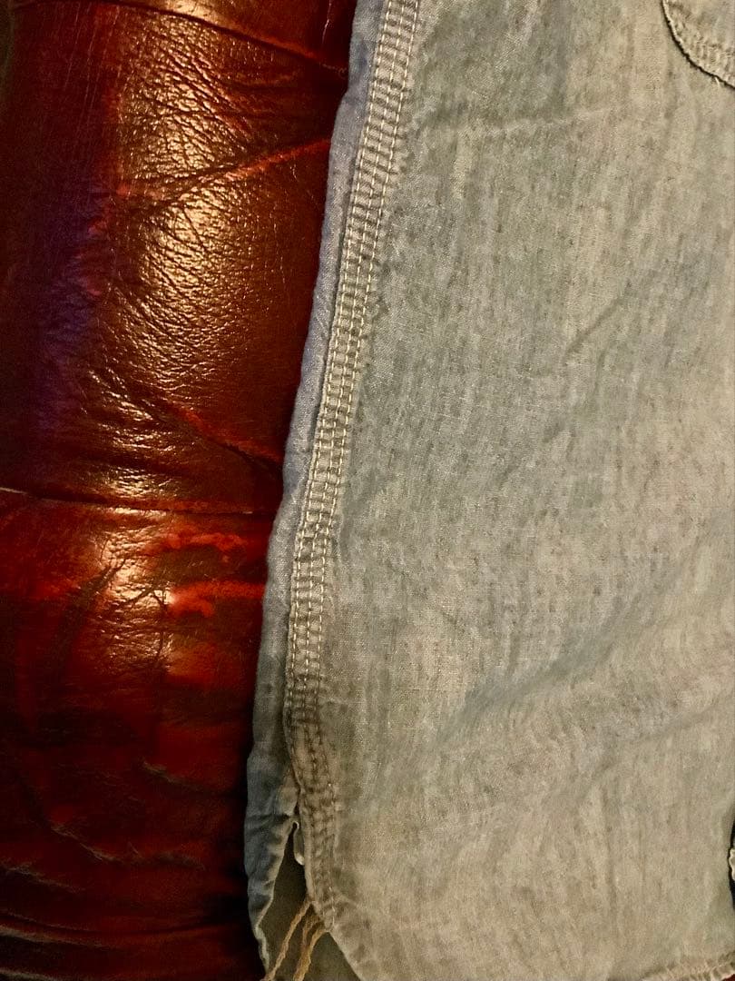 辺見馨着レア名作TENDERLOIN T-CHAMBRAY SHTテンダーロイン