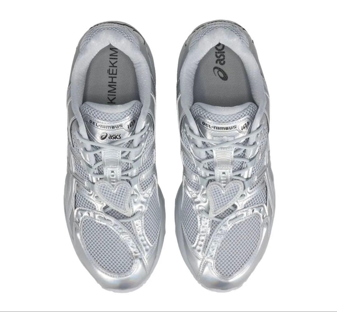 【KIMHEKIM × Asics）キムヘキム 23.5cm シルバー