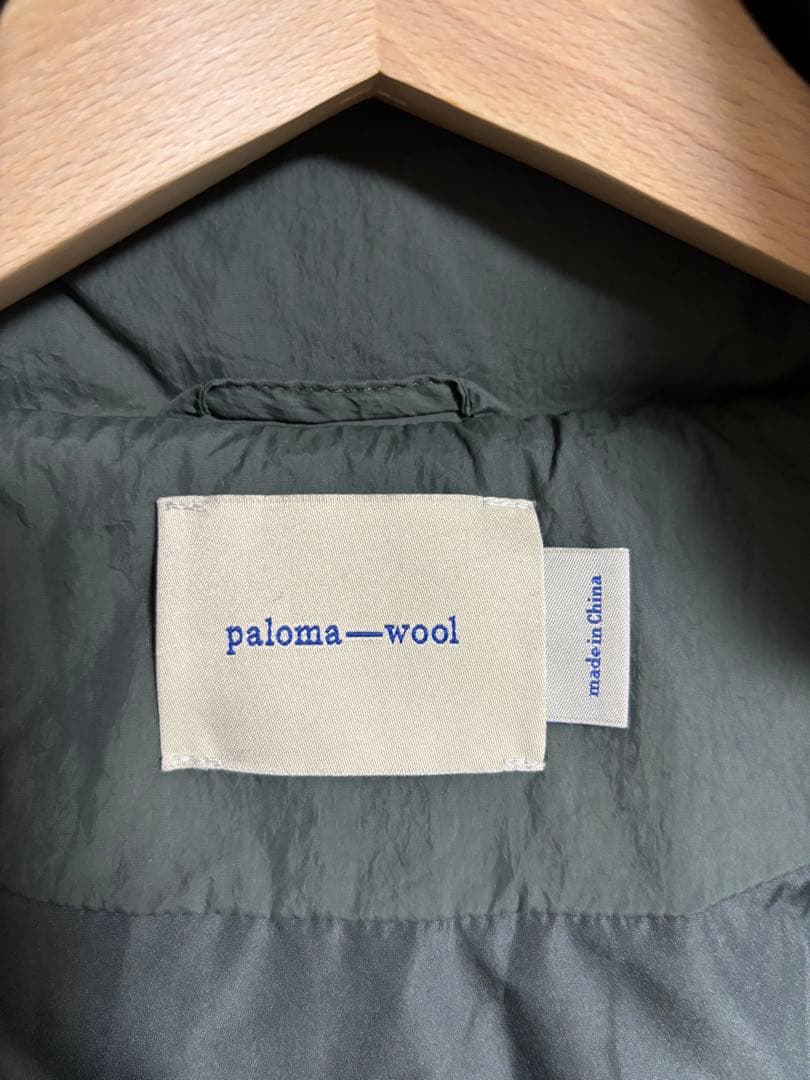 パロマウール　paloma-wool Lilian ダウンジャケット　カーキ　S
