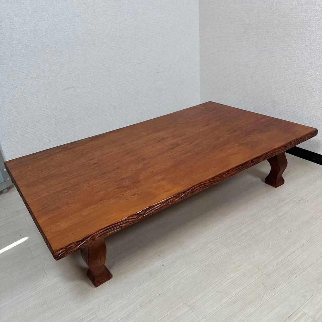 鹿児島県屋久杉 横幅約150cm 座卓 センターテーブル ローテーブル i1※