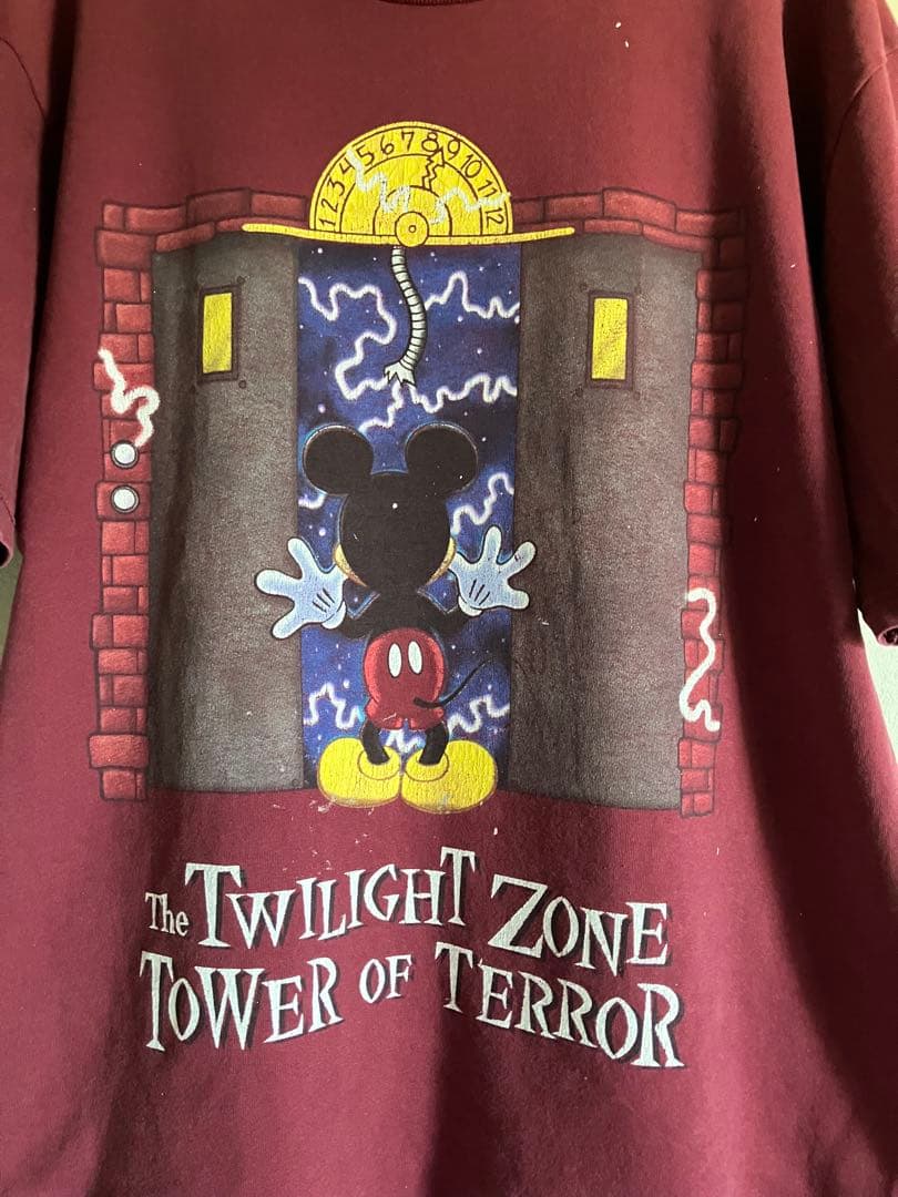90s TOWER OF TERROR TEE USA製