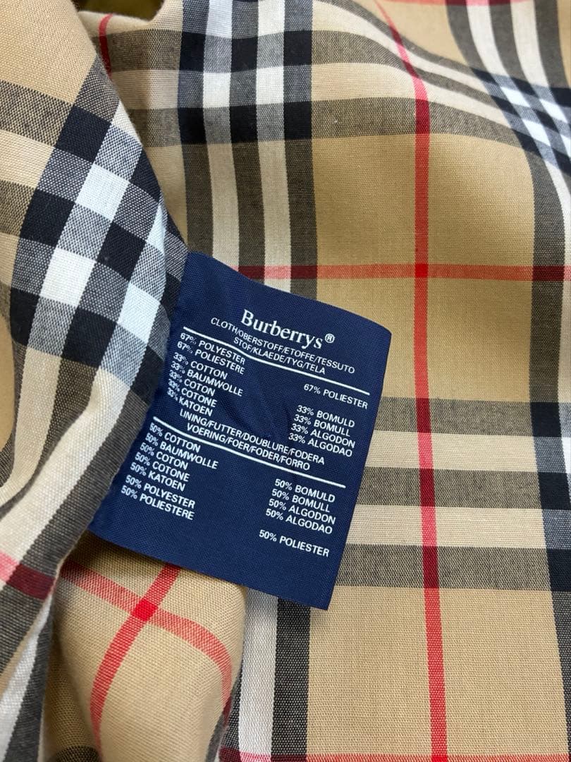 【新品】Burberry ステンカラーコート★ヴィンテージ トレンチコート