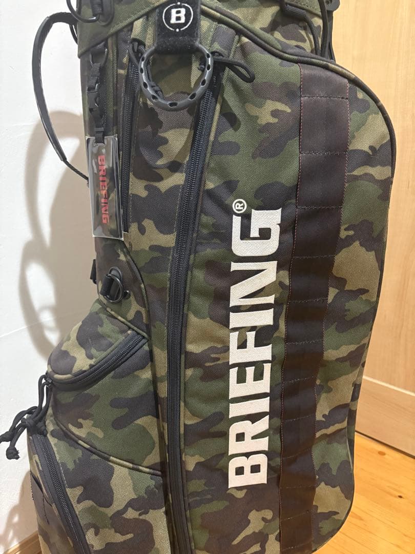 BRIEFING スタンド キャディバック　CR-4 迷彩　ブリーフィング