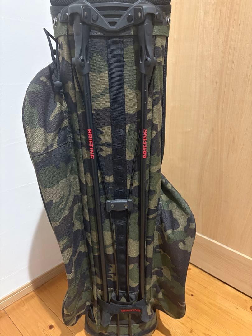 BRIEFING スタンド キャディバック　CR-4 迷彩　ブリーフィング