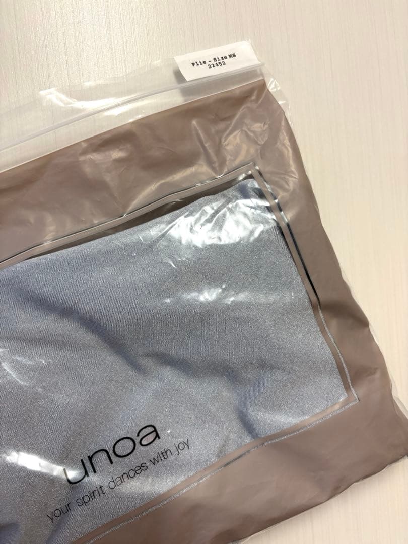 【新品未使用】 unoa ウノア レオタード MSサイズ Plie