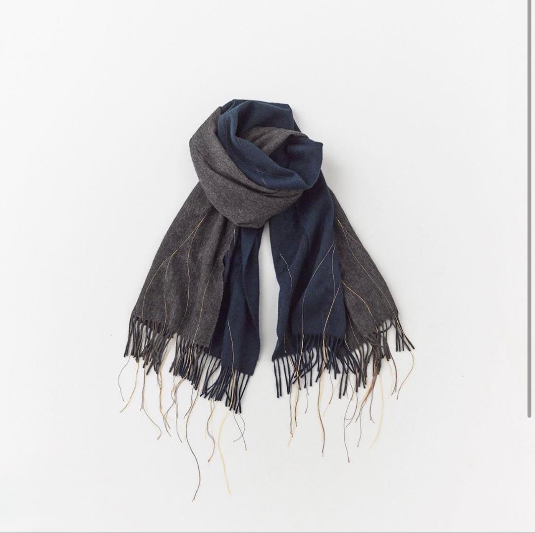 amachi. ダブルストール ネイビー×グレー