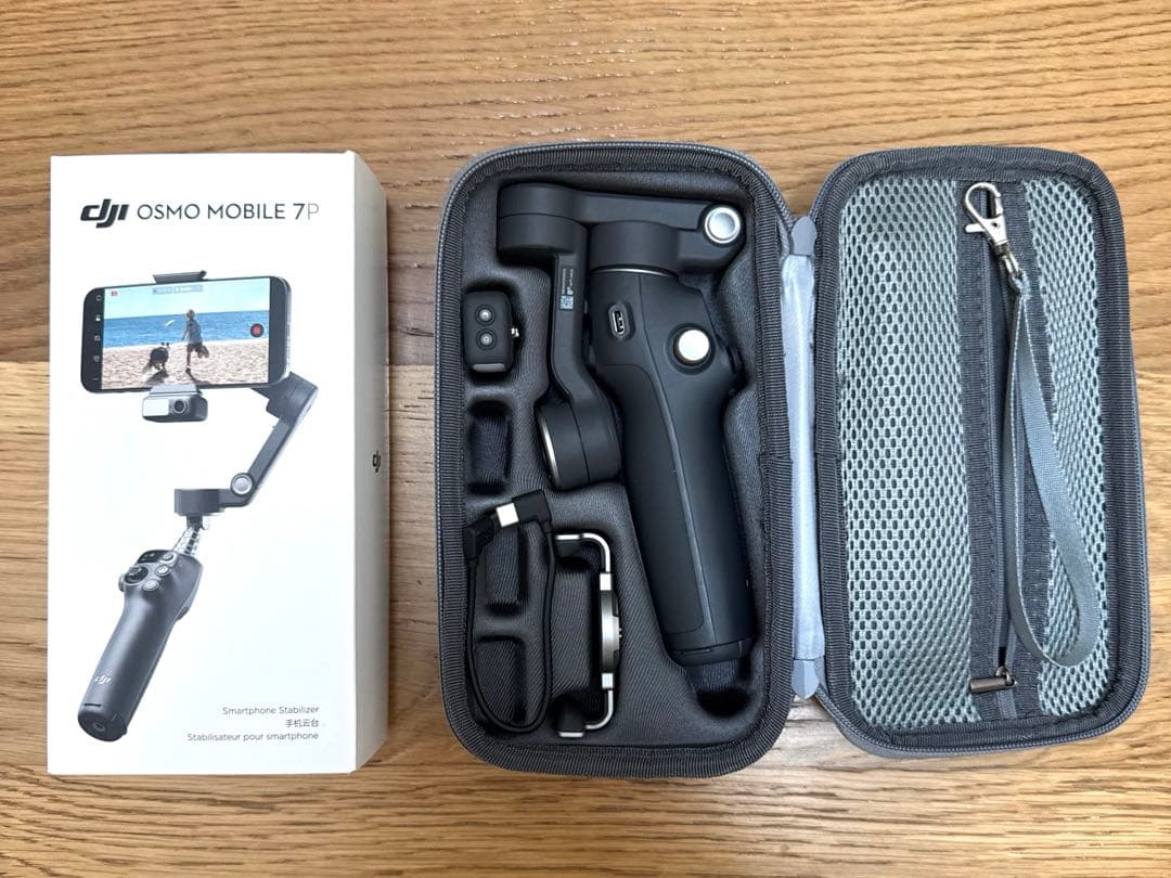 DJI Osmo Mobile 7P スマホジンバル + ケース付き
