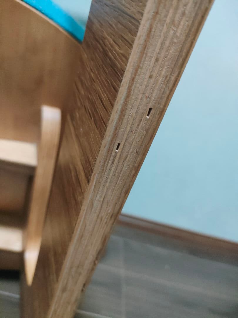 ★天童木工　低座椅子　水色　椅子　チェア　低座イス　Tendo