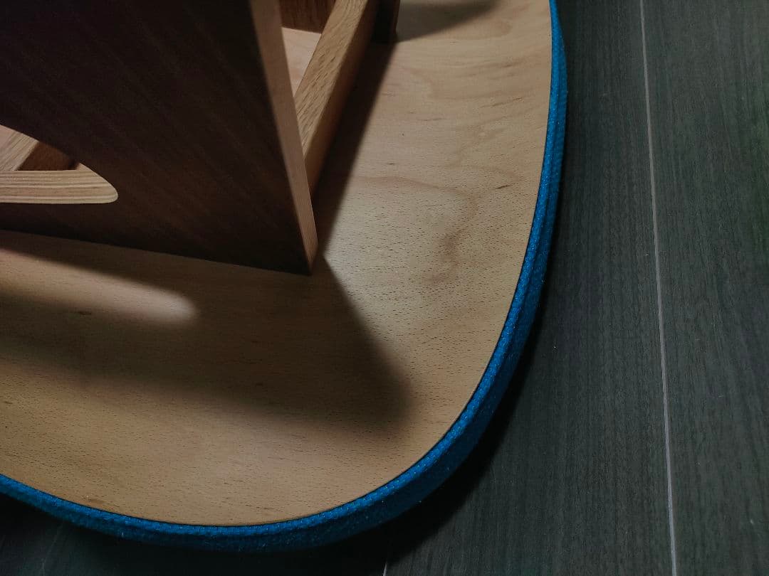 ★天童木工　低座椅子　水色　椅子　チェア　低座イス　Tendo