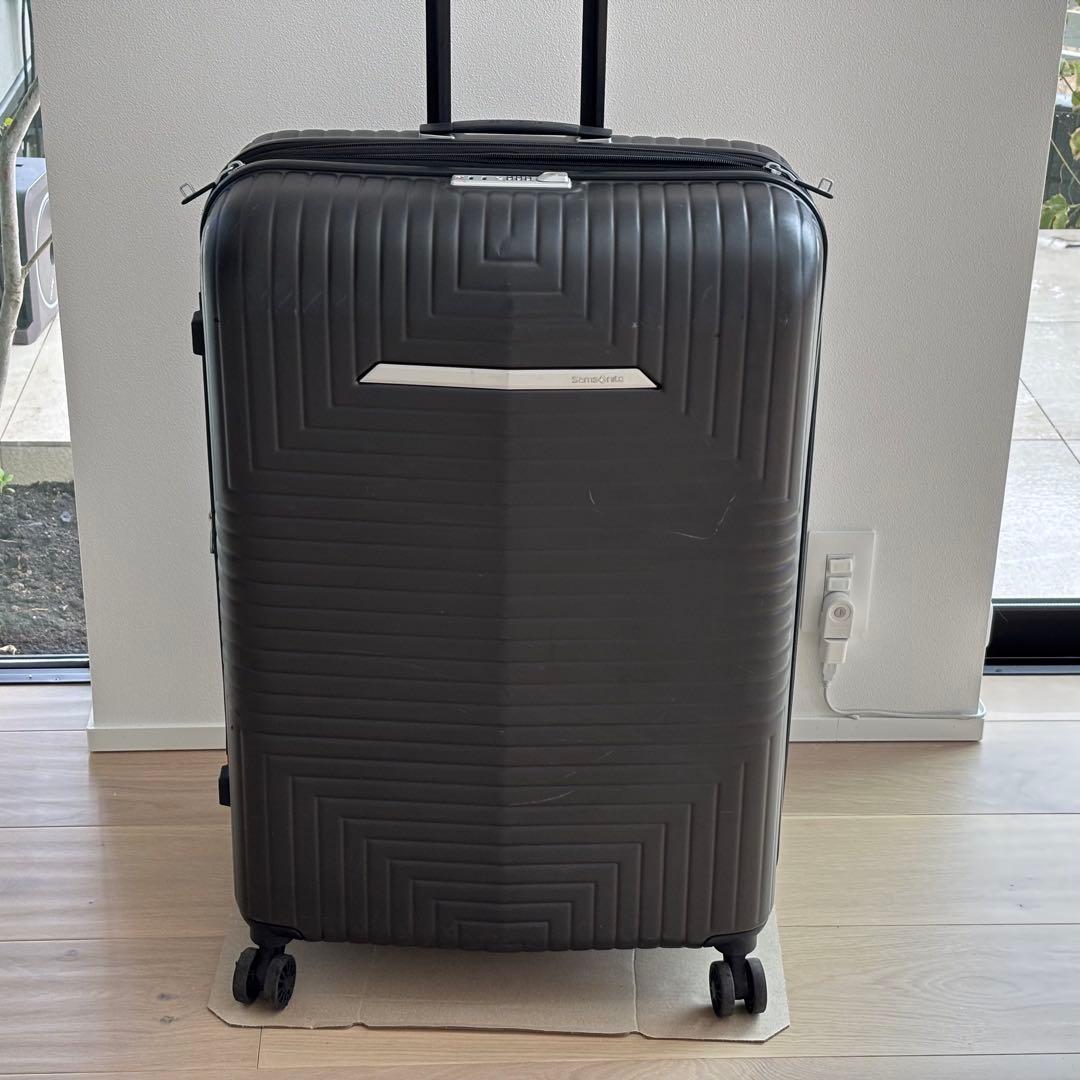 サムソナイト スーツケース D200 スピナー 拡張可 マットブラック