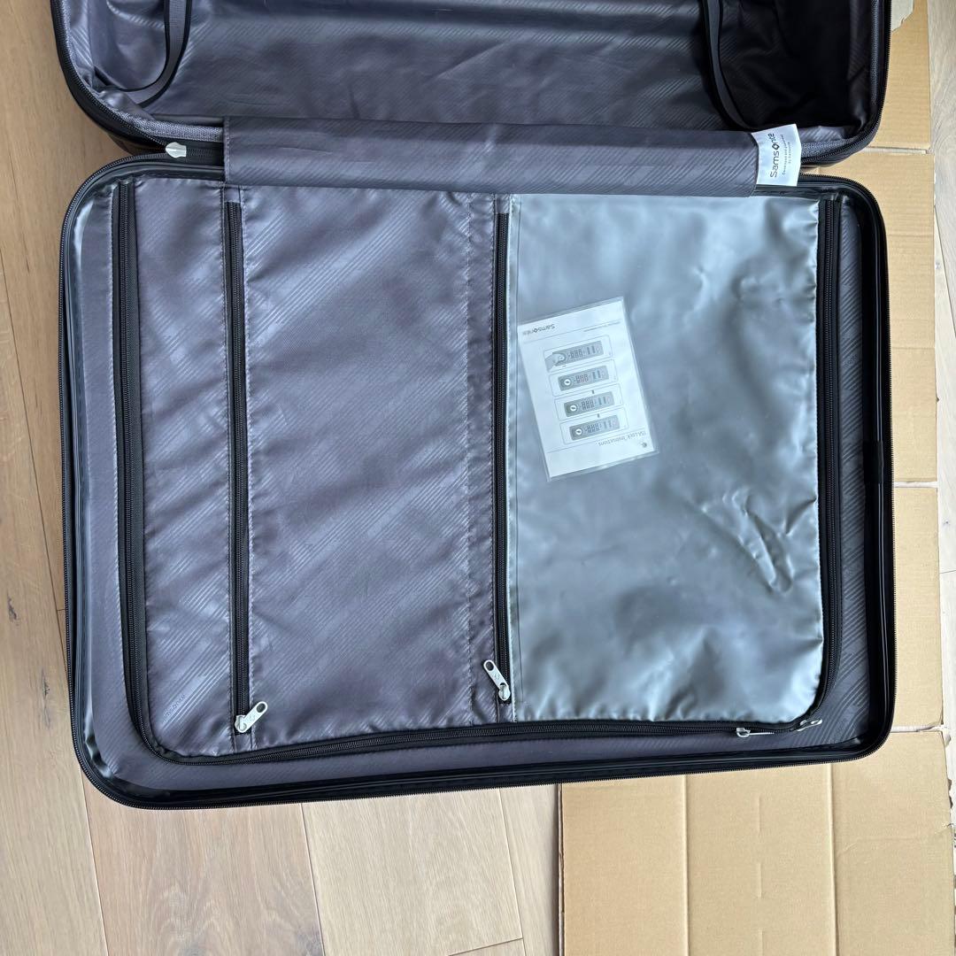 サムソナイト スーツケース D200 スピナー 拡張可 マットブラック