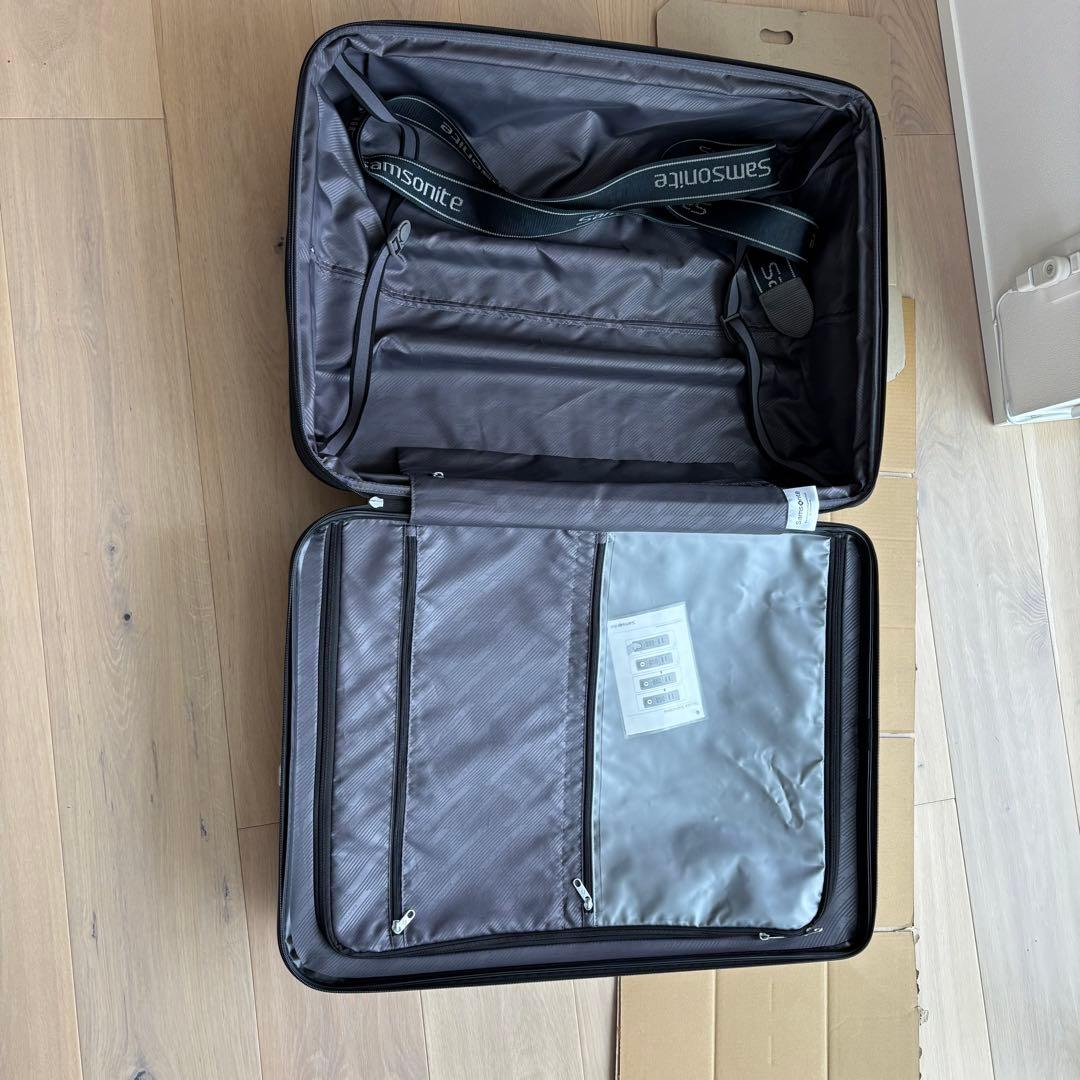 サムソナイト スーツケース D200 スピナー 拡張可 マットブラック