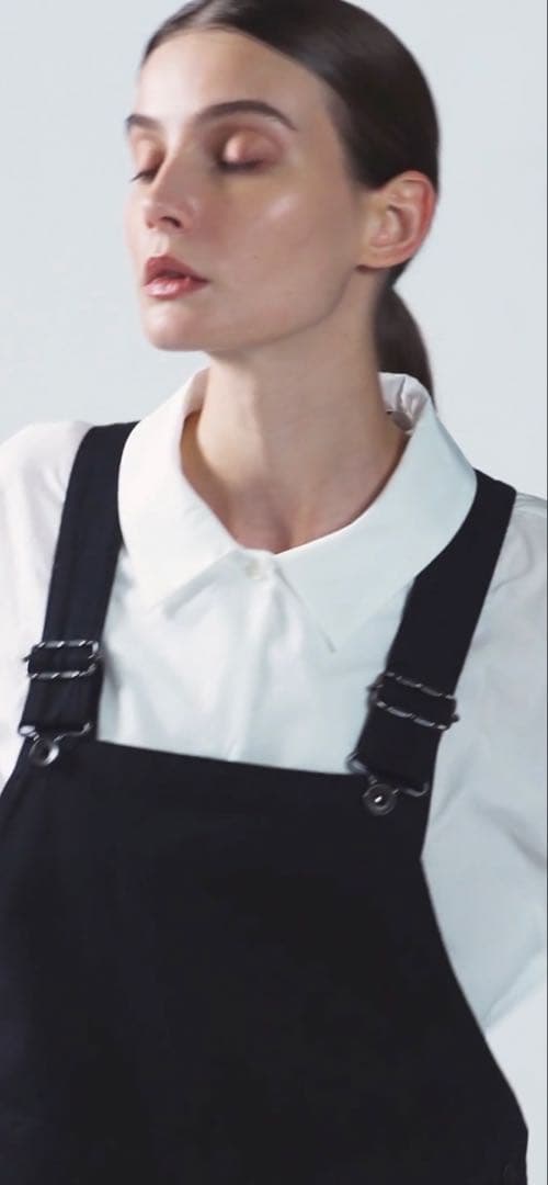 mizuiro ind ブラックオーバーオール