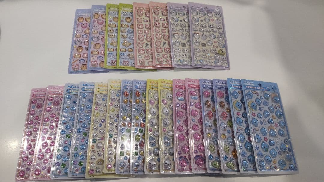 【正規品】 ボンボンドロップシール 24枚セット ちいかわ　しずくちゃん