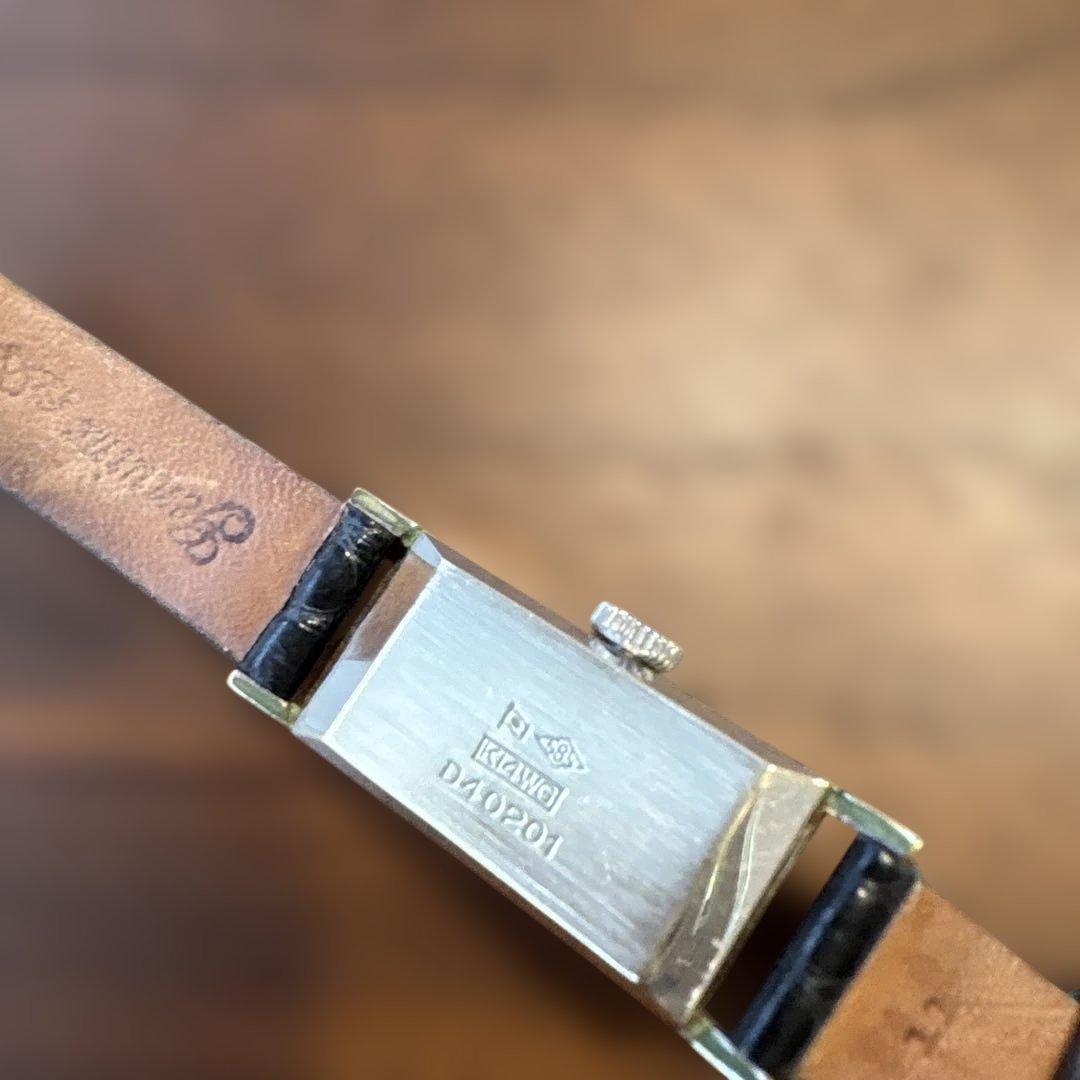 Dressy シチズン　手巻き時計 レザー