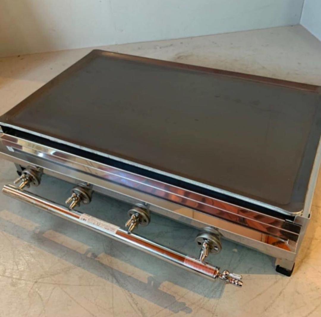 新品 業務用　グリドル　 LPガス 　 鉄板焼器　TS-75 祭り 屋台　⑵