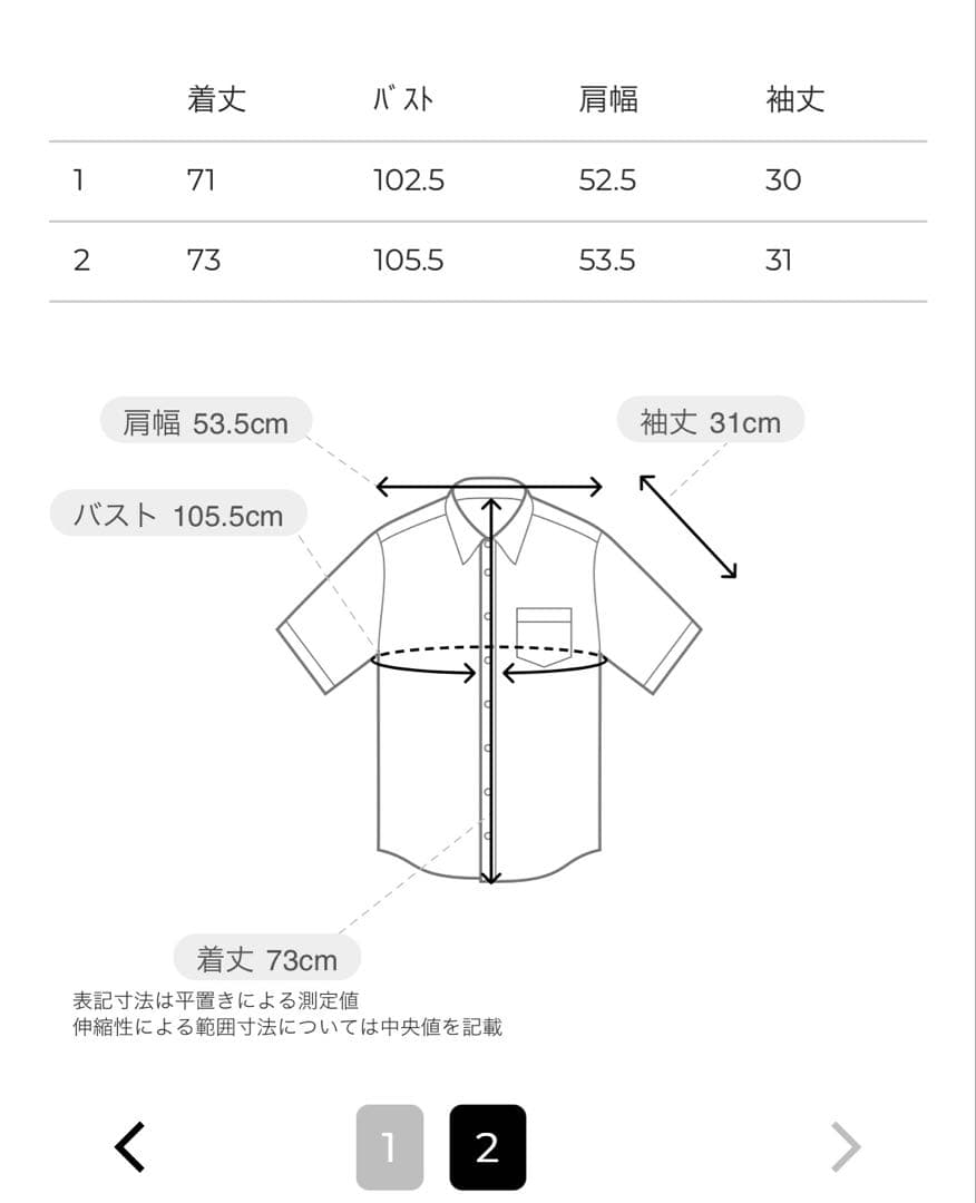 CLANE WAIST SHAPE PUFF SLEEVE TOPS サイズ2