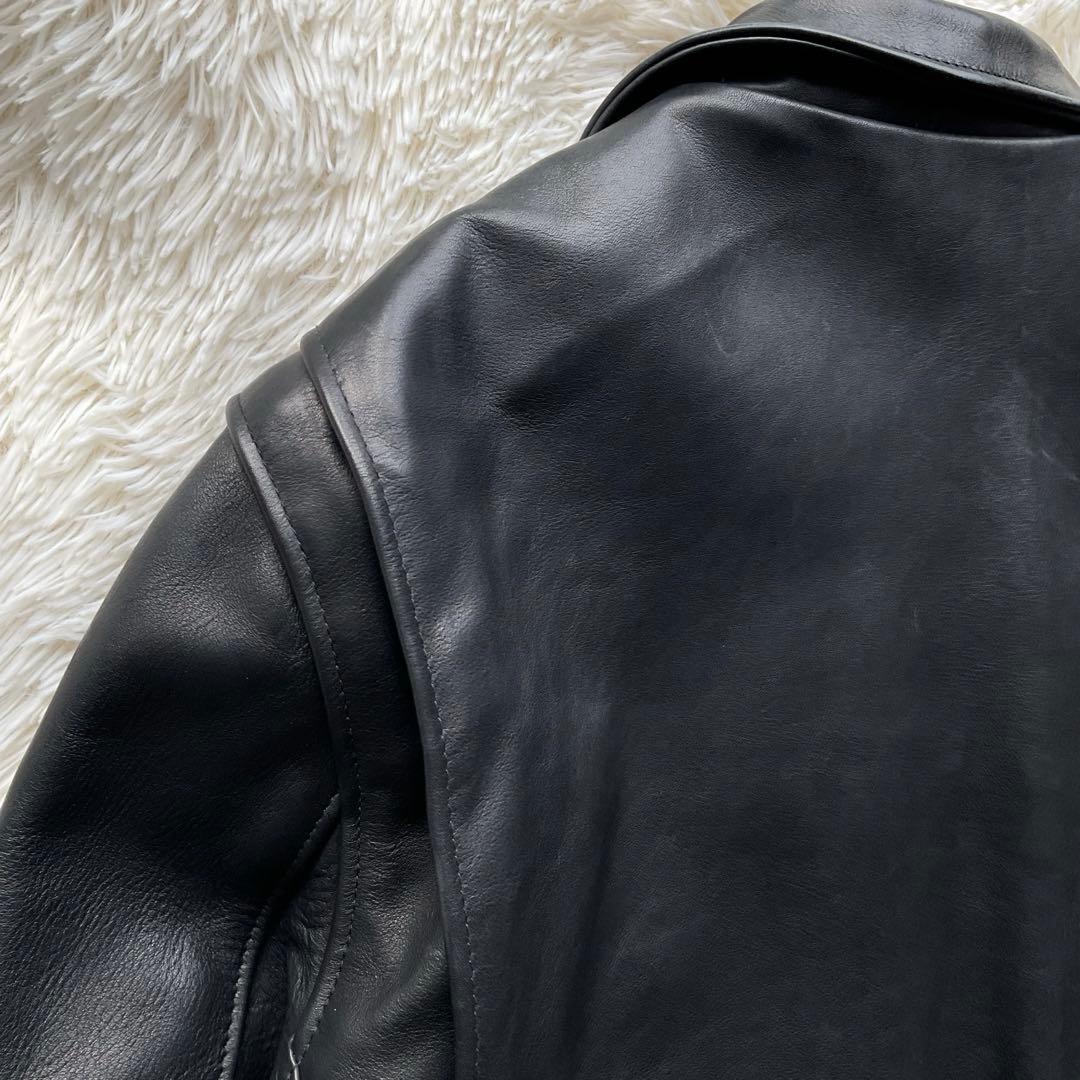 美品✨schott 103US レザージャケット　シングルライダース　44 黒