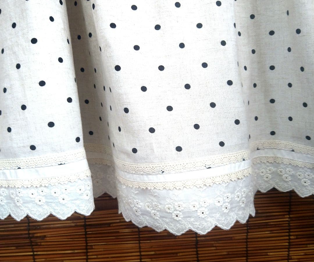 りりり様 ☆Handmade☆ チュニックエプロン　肩フリルエプロン