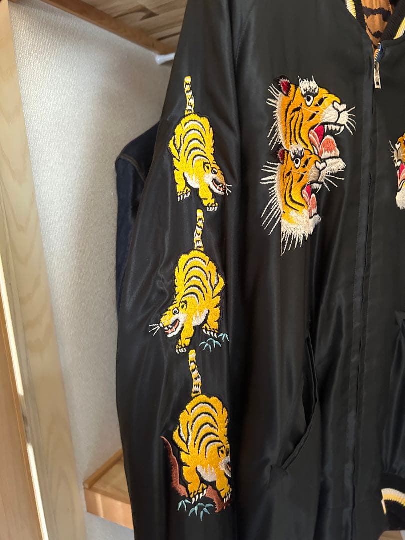 テーラー東洋 beams スカジャン　リバーシブル　ビームス