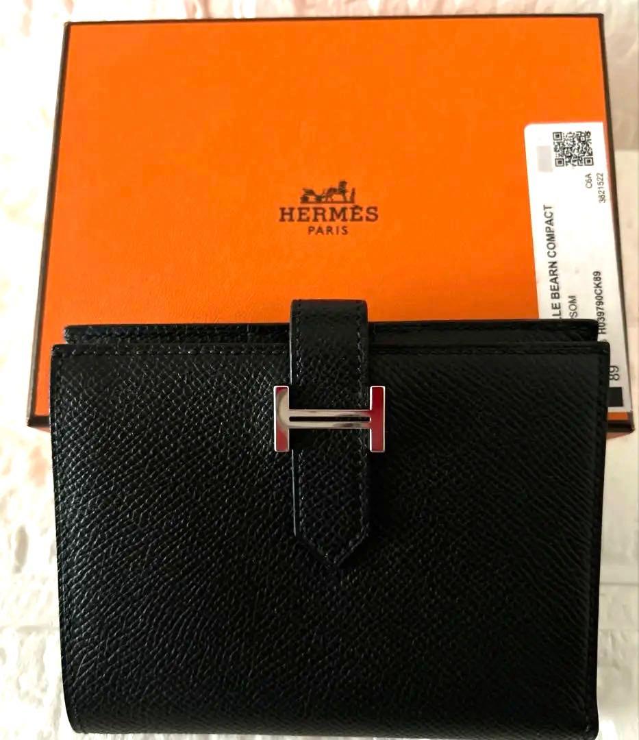 #HERMES ベアコンパクト　二つ折財布
