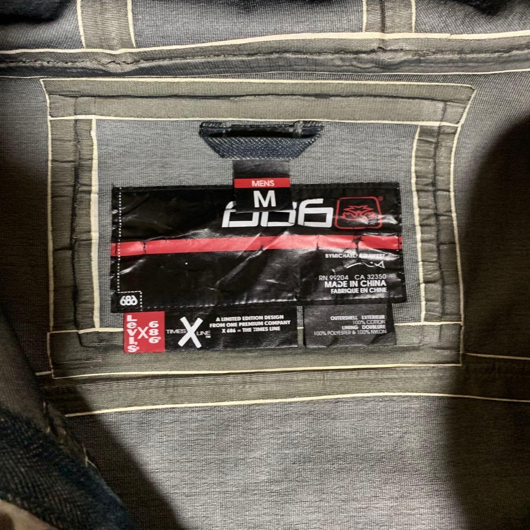 686 /LEVI'Sコラボ　スノーボードウェア/タウンユースウェア