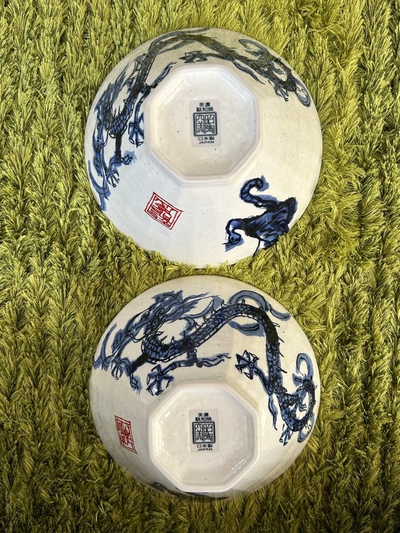 ラーメン丼　六角　虎・龍　中華どんぶり