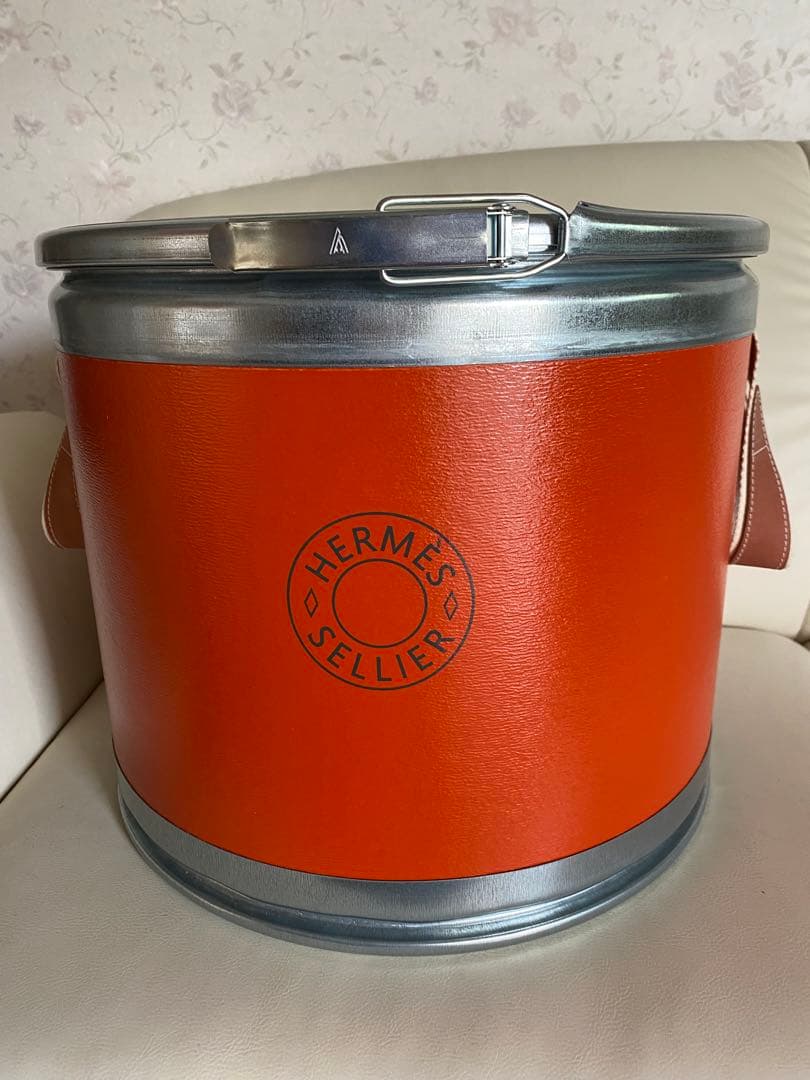入手困難　￼エルメス　HERMÈS オレンジ　サドルボックス　インテリアボックス