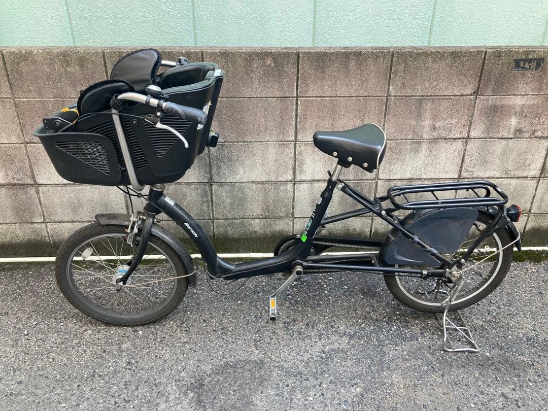 FRACKERS シュシュ　シティサイクル チャイルドシート付き