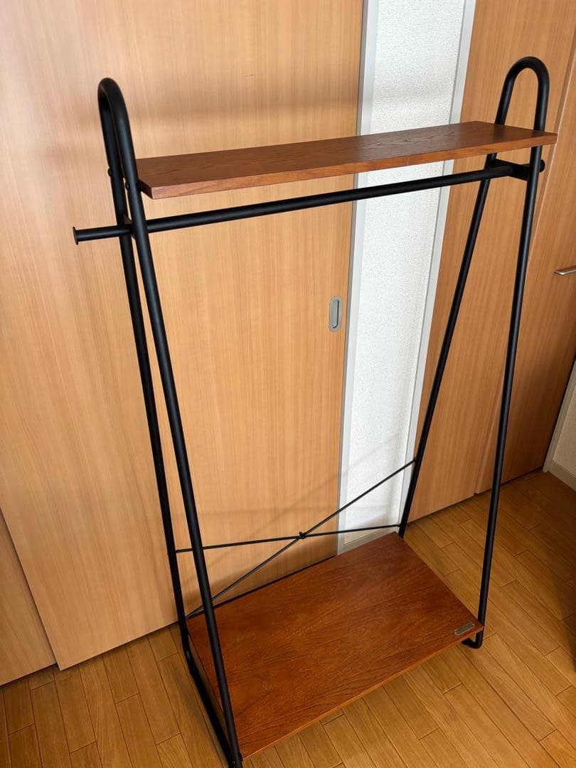 niko and... ニコアンド　ハンガーラック ブラウン