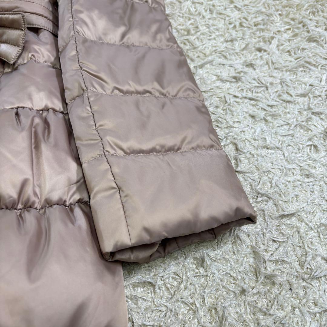 美品　アナイ　Aライン　フォックスファー　2way ダウンコート　38