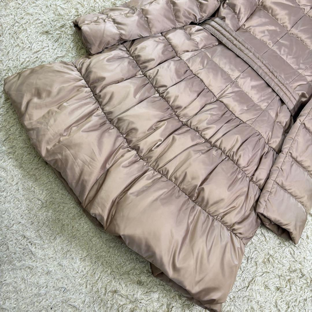 美品　アナイ　Aライン　フォックスファー　2way ダウンコート　38