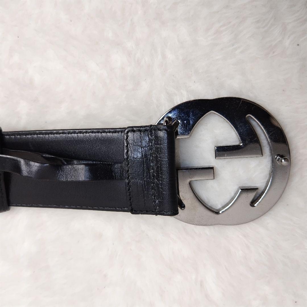✨美品✨【レア】GUCCIグッチ インターロッキング ベルト 114984
